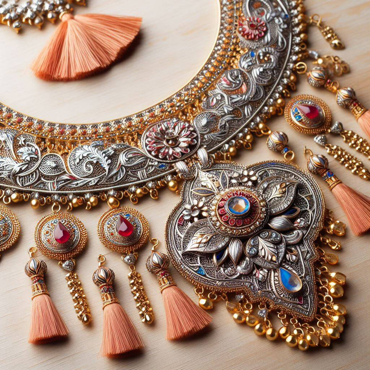 Imitation Metal Fashion Necklaces by Indian Petals®