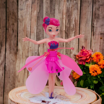 Flying Princess Magic Light Fairy Doll for Kids, Mini Drone Indoor and Outdoor Toys for Kids Boys Girls