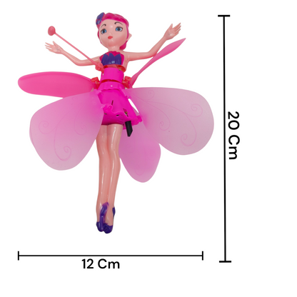 Flying Princess Magic Light Fairy Doll for Kids, Mini Drone Indoor and Outdoor Toys for Kids Boys Girls