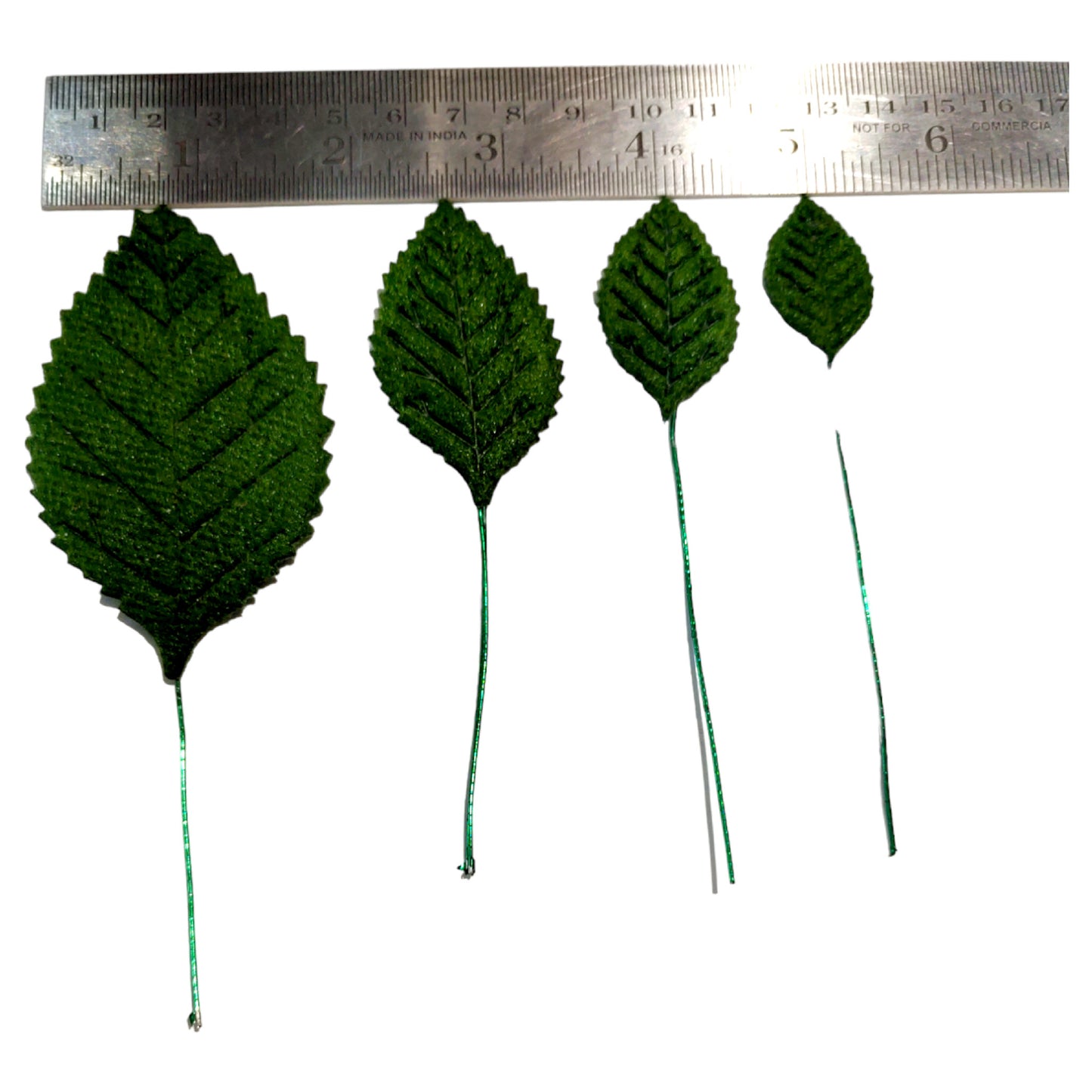 Decorative Artificial Fabric Leaf for Decor, Craft or Textile