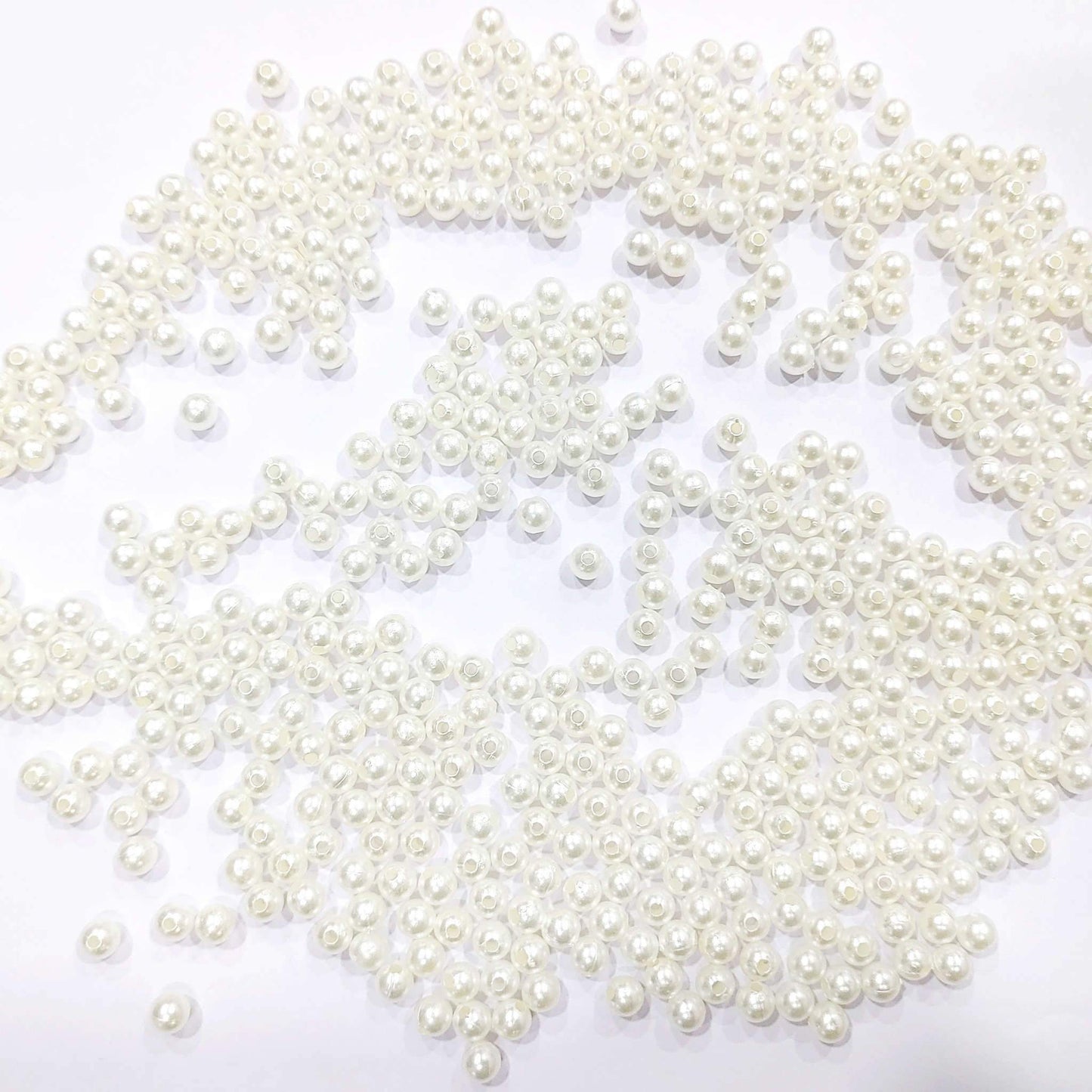 Indian Petals Premium quality round Pearl Beads for DIY Craft, Trousseau Packing or Decoration - Design 601