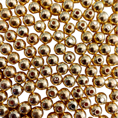 Indian Petals Premium quality CCB Ball Beads for DIY Craft, Trousseau Packing or Decoration - 11629