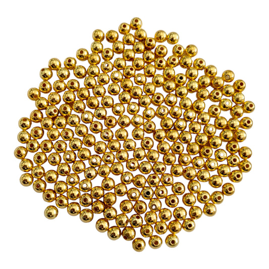 Indian Petals Indian Petals Premium quality CCB Ball Beads for DIY Craft, Trousseau Packing or Decoration - 11629