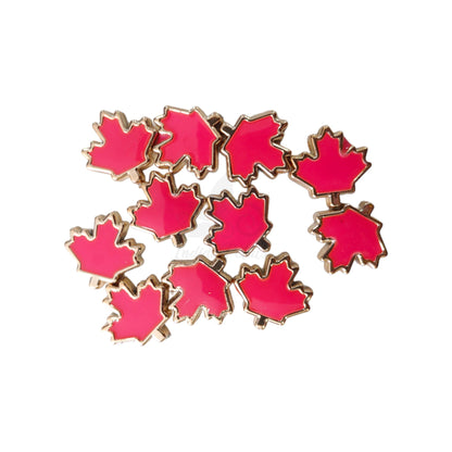 Vibrant CCB Leaf Motifs for Crafts - Mixed Colors, 60 Pcs, 15mm - Perfect for Decor & DIY Projects