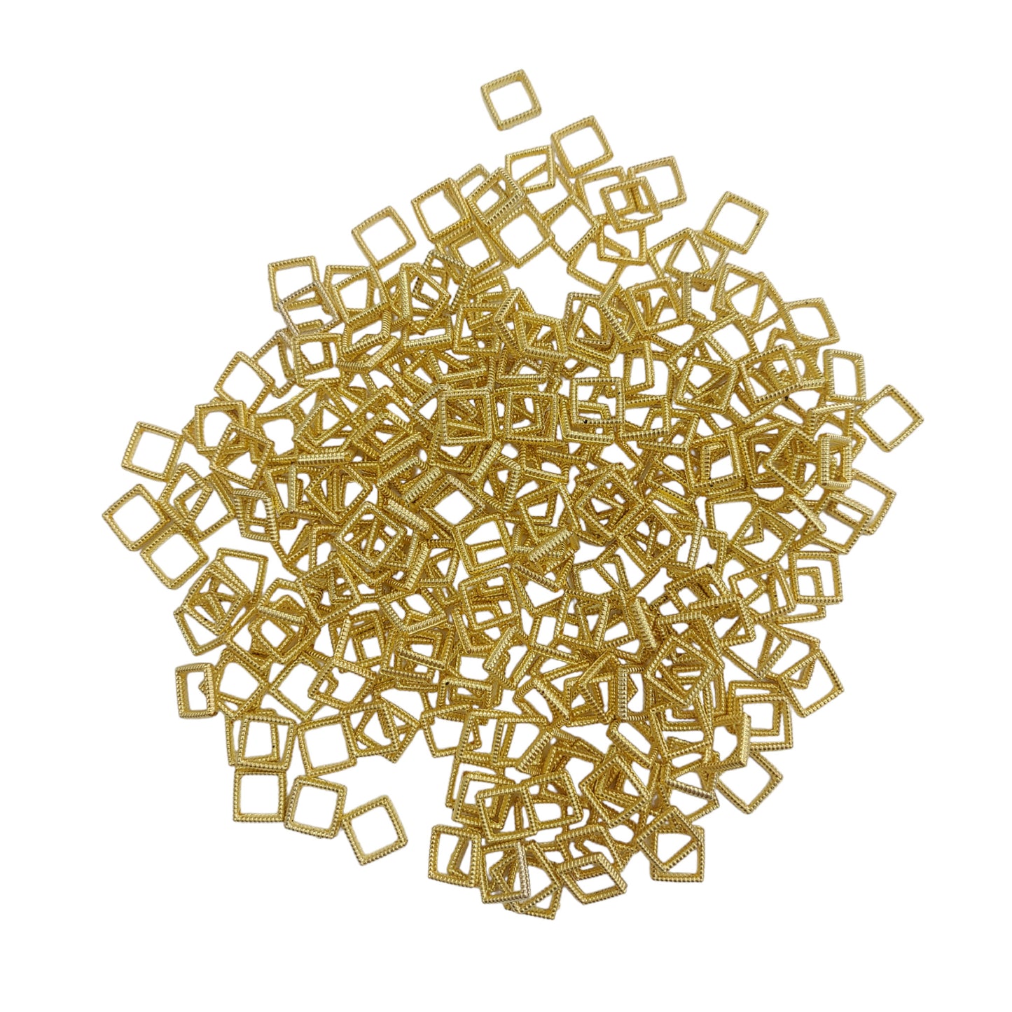 CCB Square Shape Motifs: Perfect for Crafting, Decor, and Jewelry Making - 12mm & 22mm 