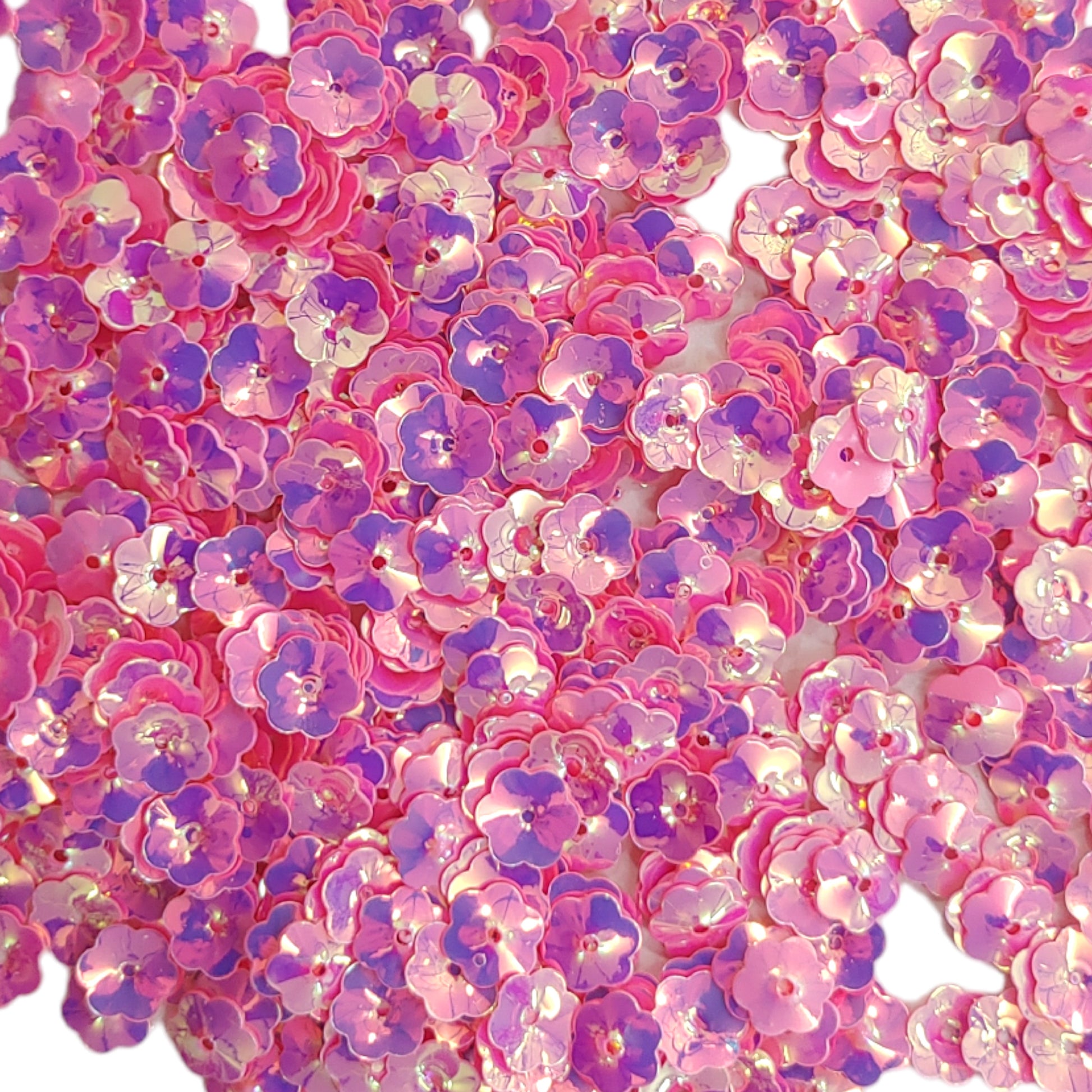 Multicolor Metallic Floral Sequin Sitara Motif for Jewellery Making, Art-Craft, or Decor, 125 Gram, Mix, 7100 Pcs (APX)