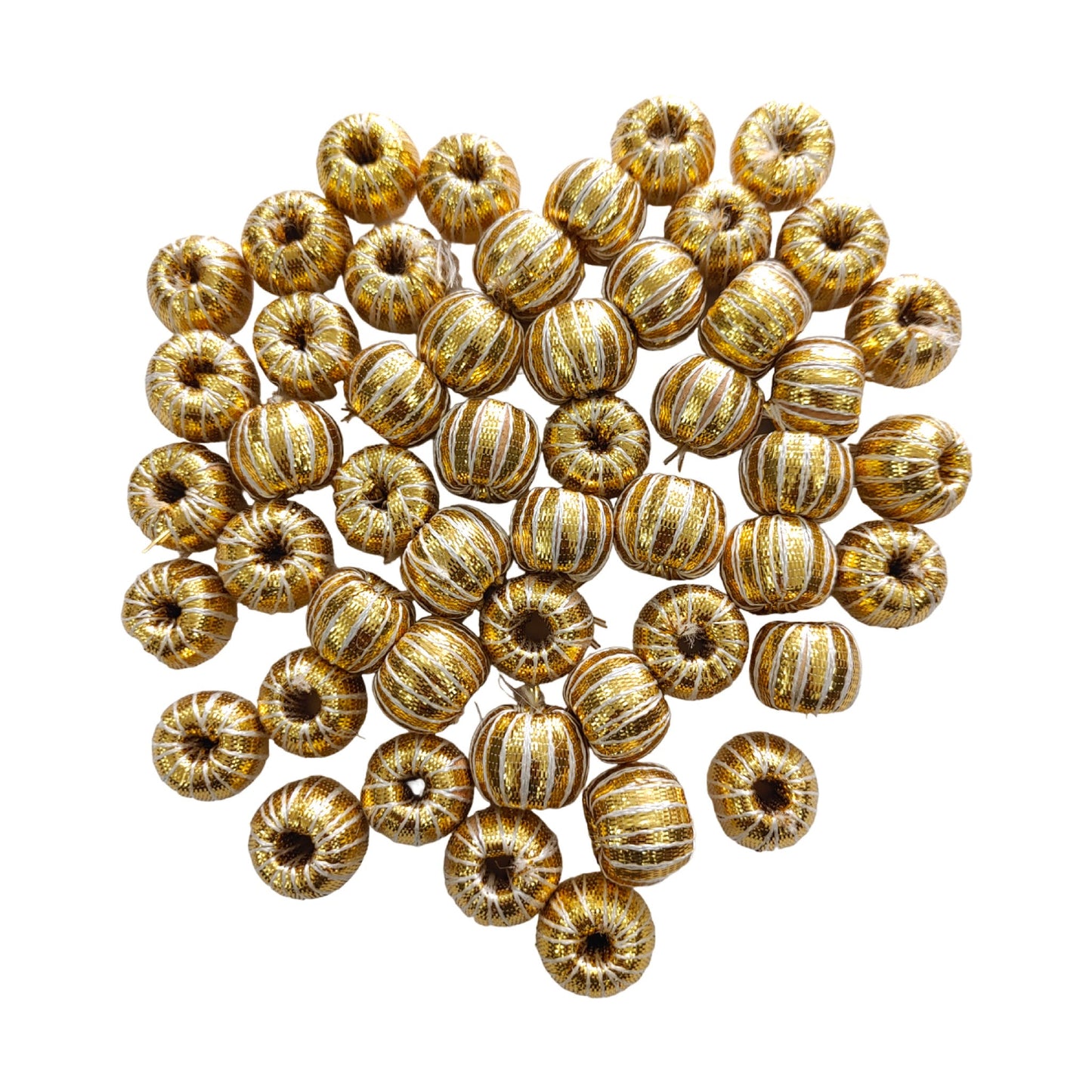 Indian Petals Gota Ball Motif for Rakhi, Jewelry making, Craft or Decor