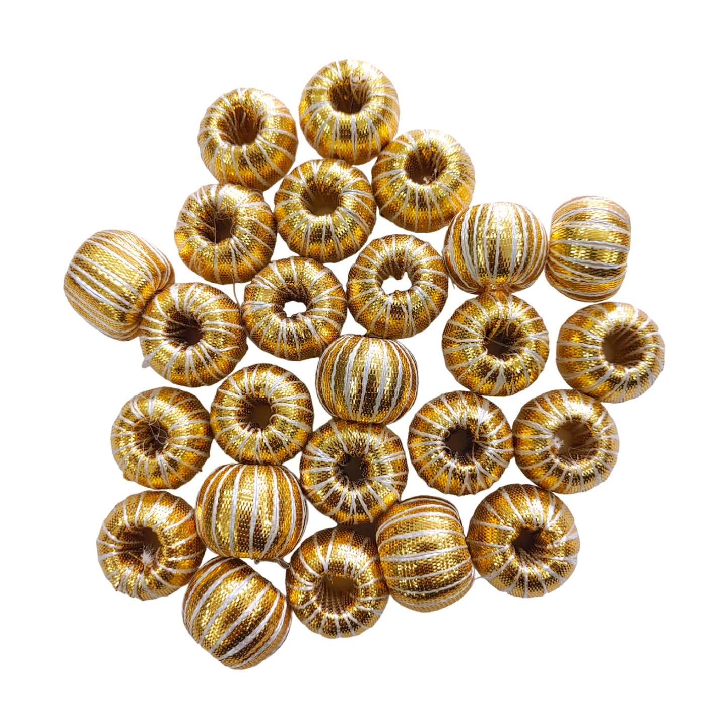 Indian Petals Gota Ball Motif for Rakhi, Jewelry making, Craft or Decor