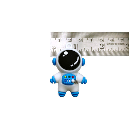 Indian Petals 🌸 Whimsical Silicone Astronaut Doll Pendants | 25 Pcs 🌼