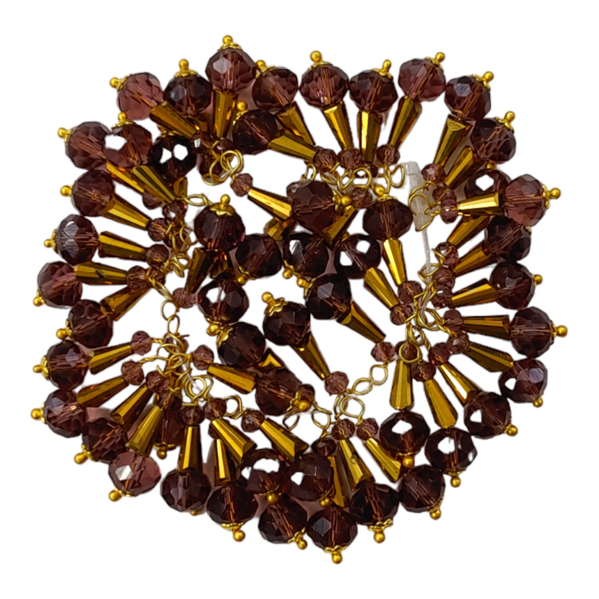 Indian Petals mace-style-colored-crystal-glass-bead-tassels