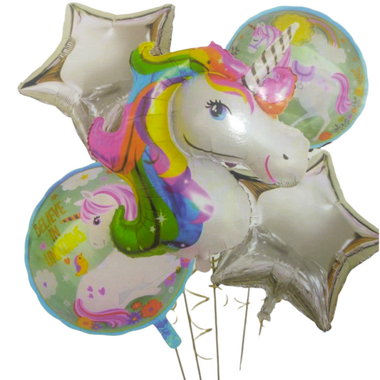 Latex and Foil Party Balloon Set For Kids' Party, Decoration, Celebration - Pack of 2 Set