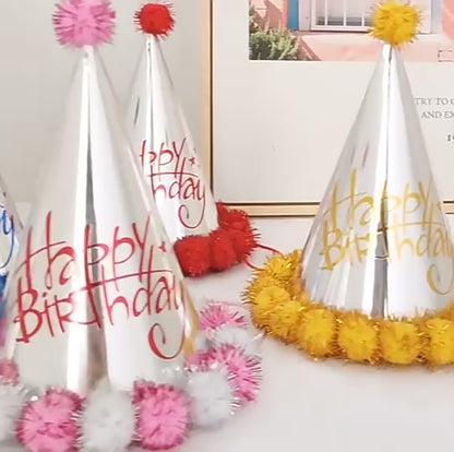Decorative 5 Birthday Party Cap Set For Kids, Boys and Girls- Party Supply | Indian Petals