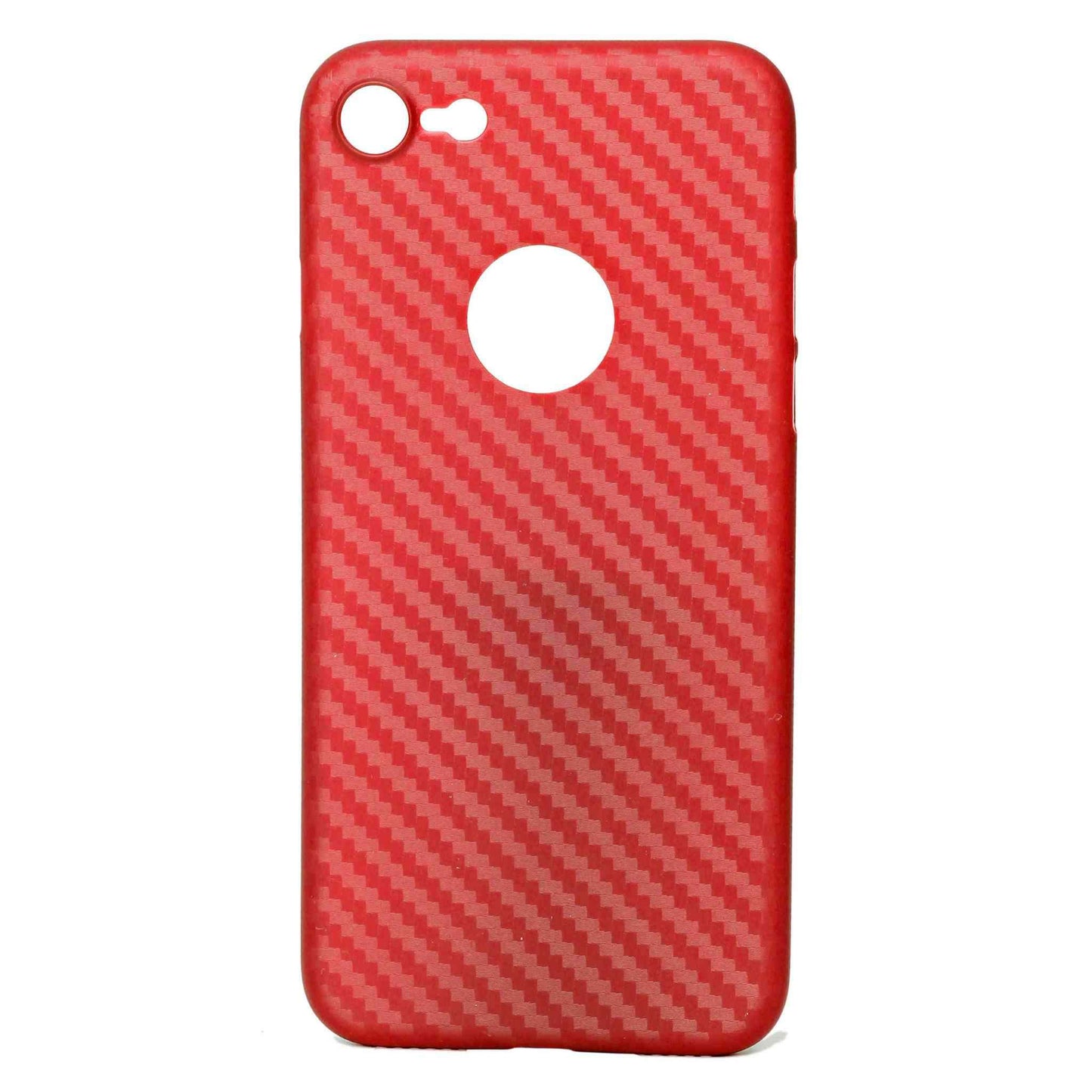 Indian Petals Polycarbonate 3D Pattern Protective Mobile Back Case Cover for Apple iPhone 7, Red - Indian Petals