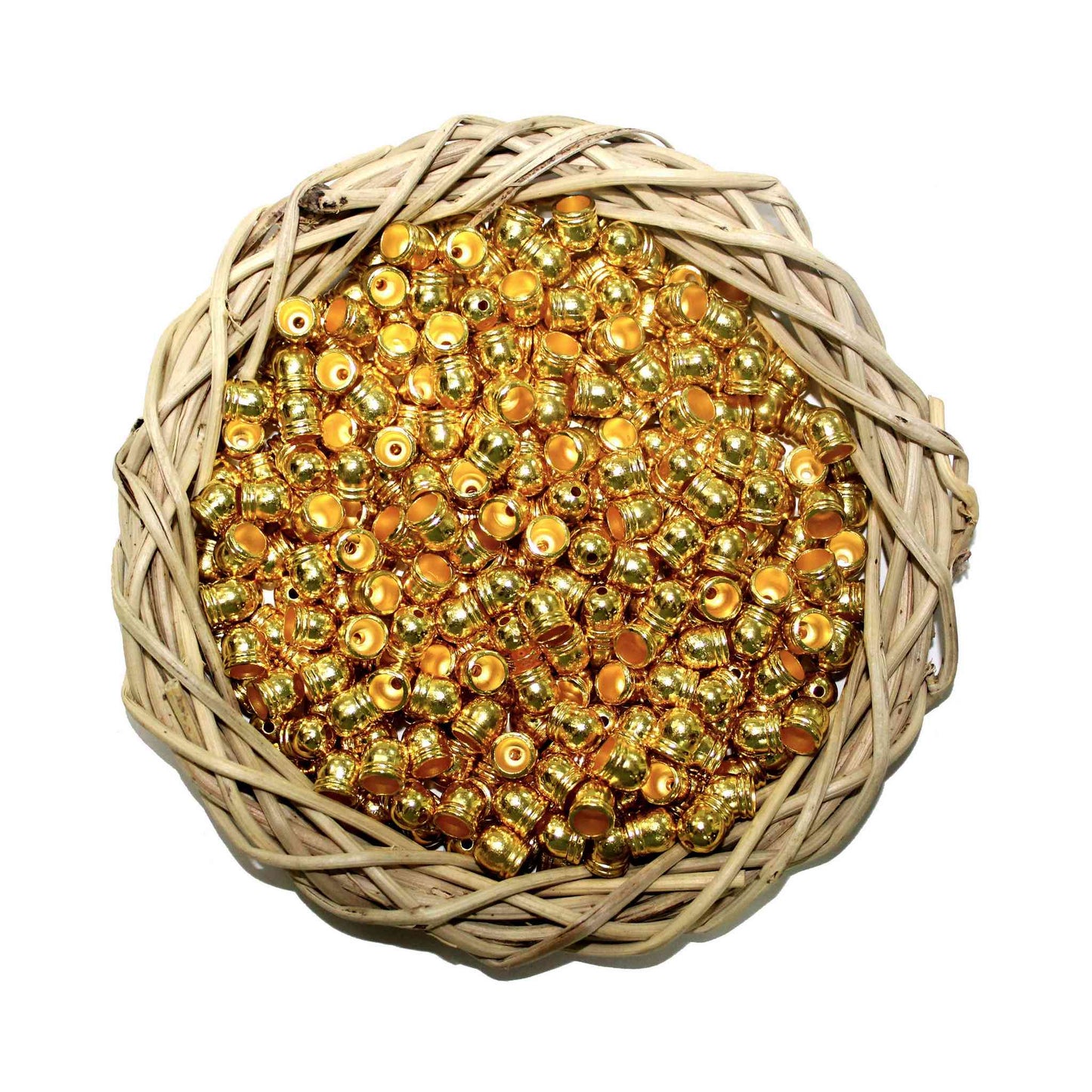 Indian Petals Premium quality Cap Bead for DIY Craft, Trousseau Packing or Decoration, Small - Indian Petals