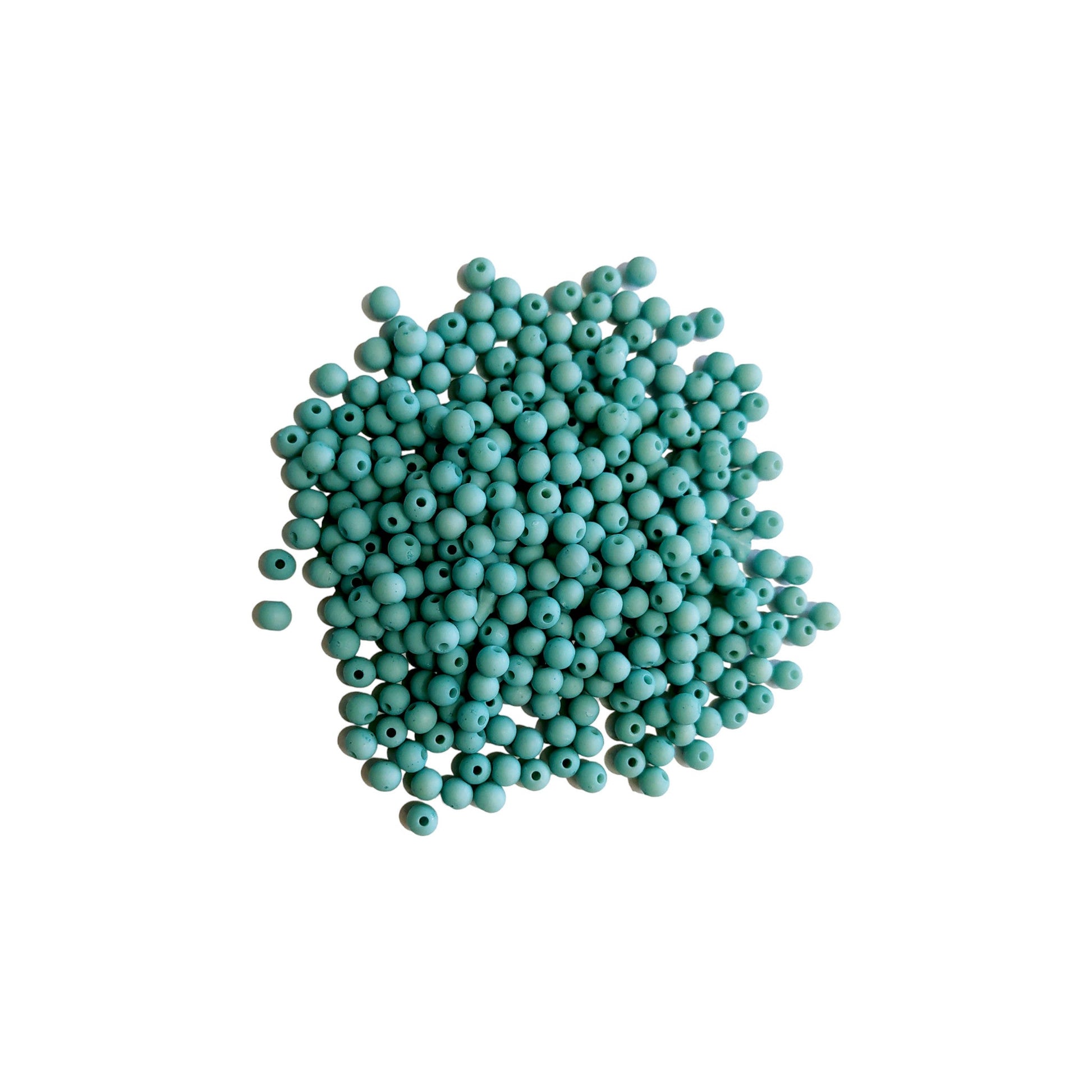Indian Petals Colored Plastic Round Shaped Beads Ideal for Jewelry designing, Gift, Arts and Craft Making or Decor