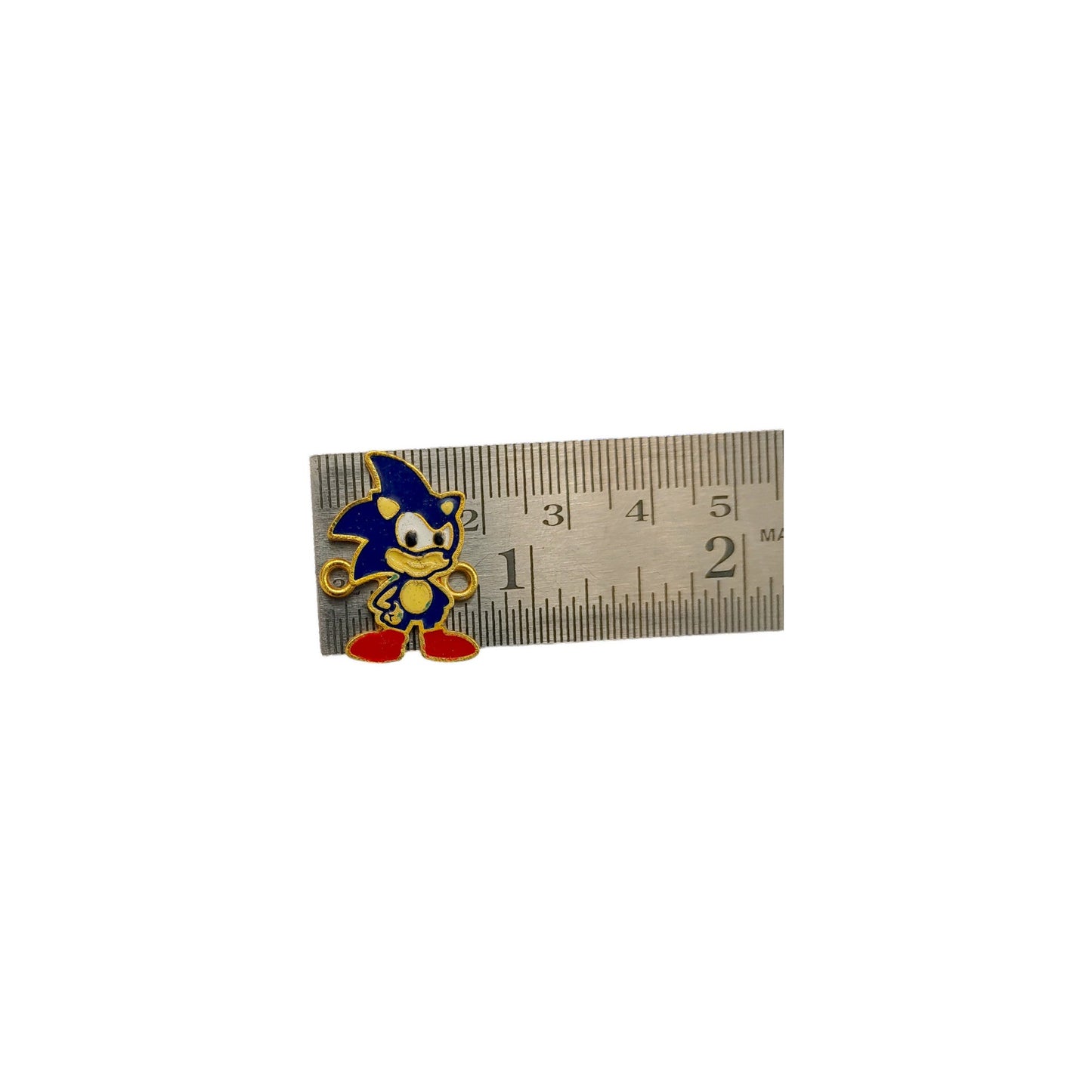 Indian Petals Sonic The Hedgehog style Metal Mazak Motif for Rakhi, Jewelry designing and Craft Making or Decor