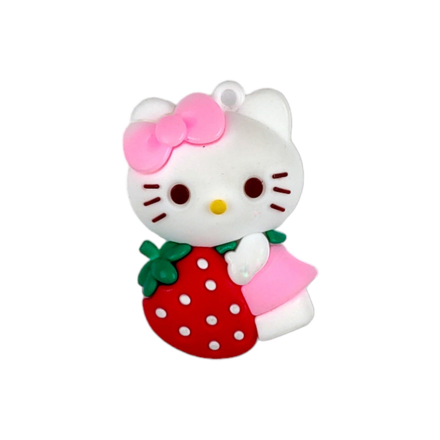Cute Kity Cat Doll Resin Motif For Craft Design Or Decoration, 25 Pcs,Pink-13524