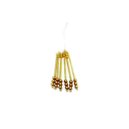 Indian Petals Handmade Beaded Tube-light Thread Craft, Jewelry Fringe Tassel - Design 850