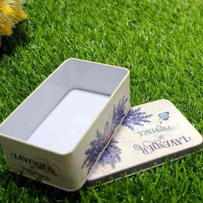 Indian Petals Beautiful Printed Aluminium Pocket Storage Box by Indian Petals, Extra Large
